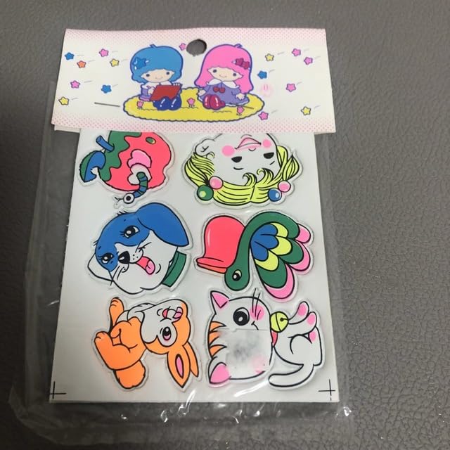 Amazon | 大倉トーイ ぷっくりシール 5点 レトロ 昭和 | シール